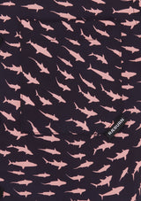 Kids RÆBURN Sharks Pink Shirt