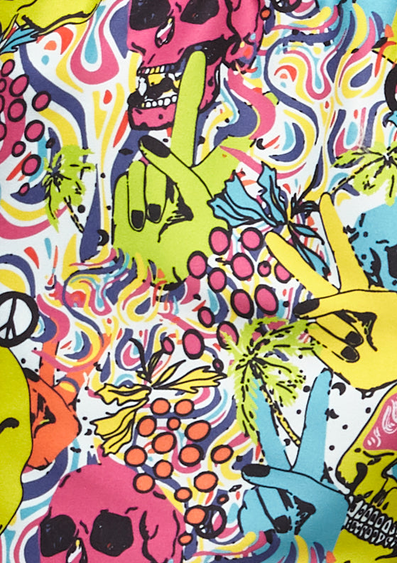 Boardies® Skull Grillz Shorts Print Detail