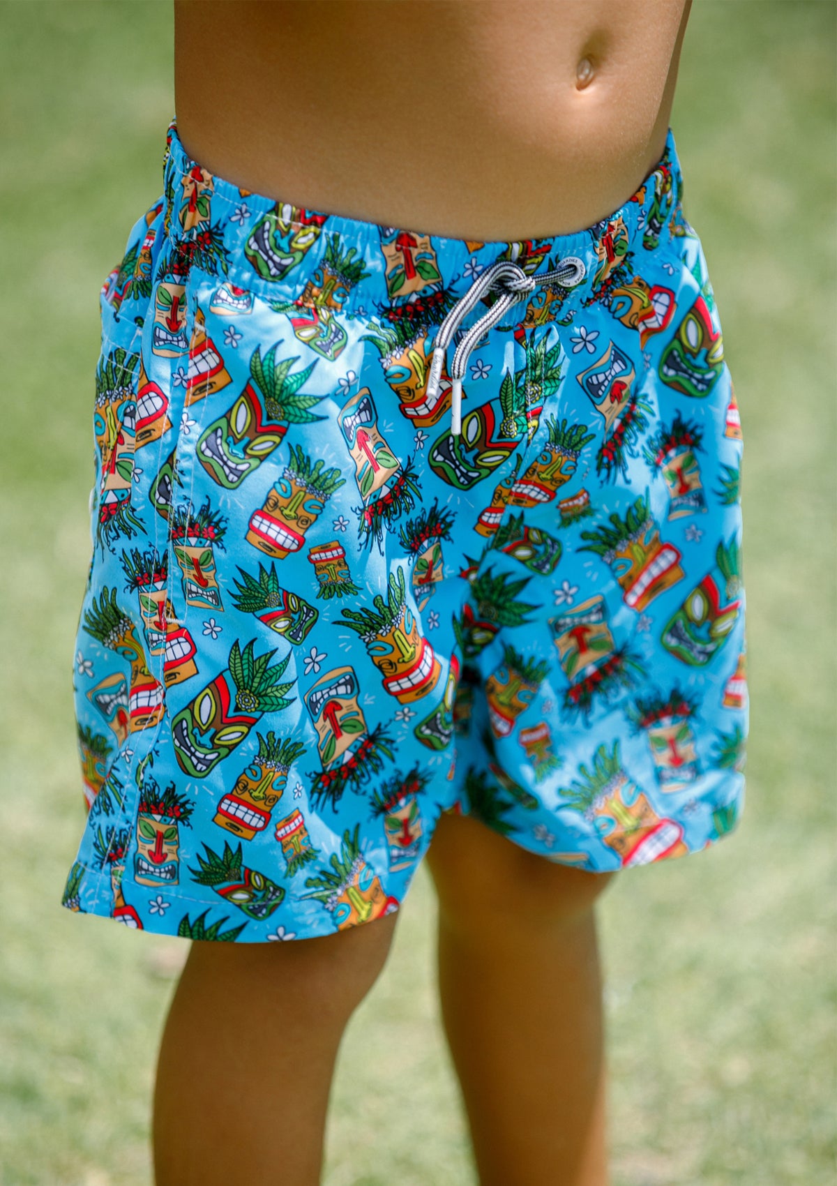 Boardies® SS22 Kids Tiki Masks II Swim Shorts