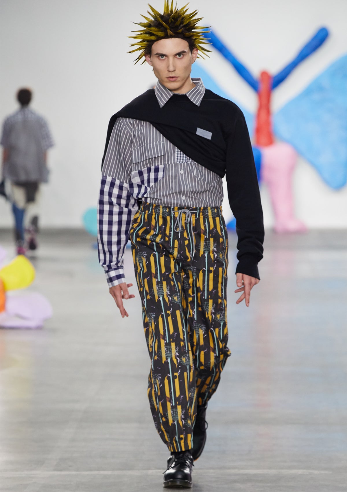 Liam Hodges Dark Stripe Pant