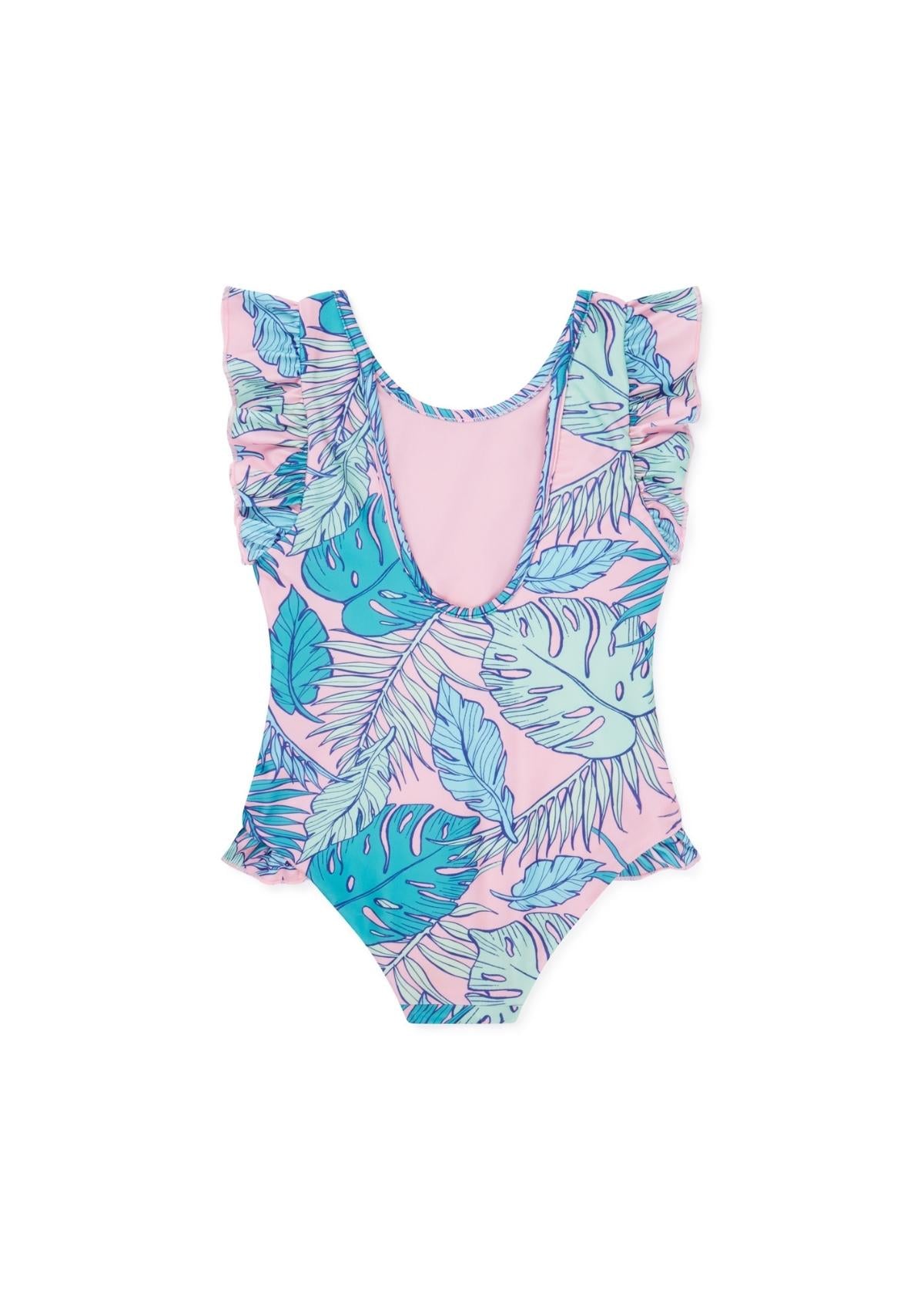 Boardies® Palmtopia Ruffle Swimsuit