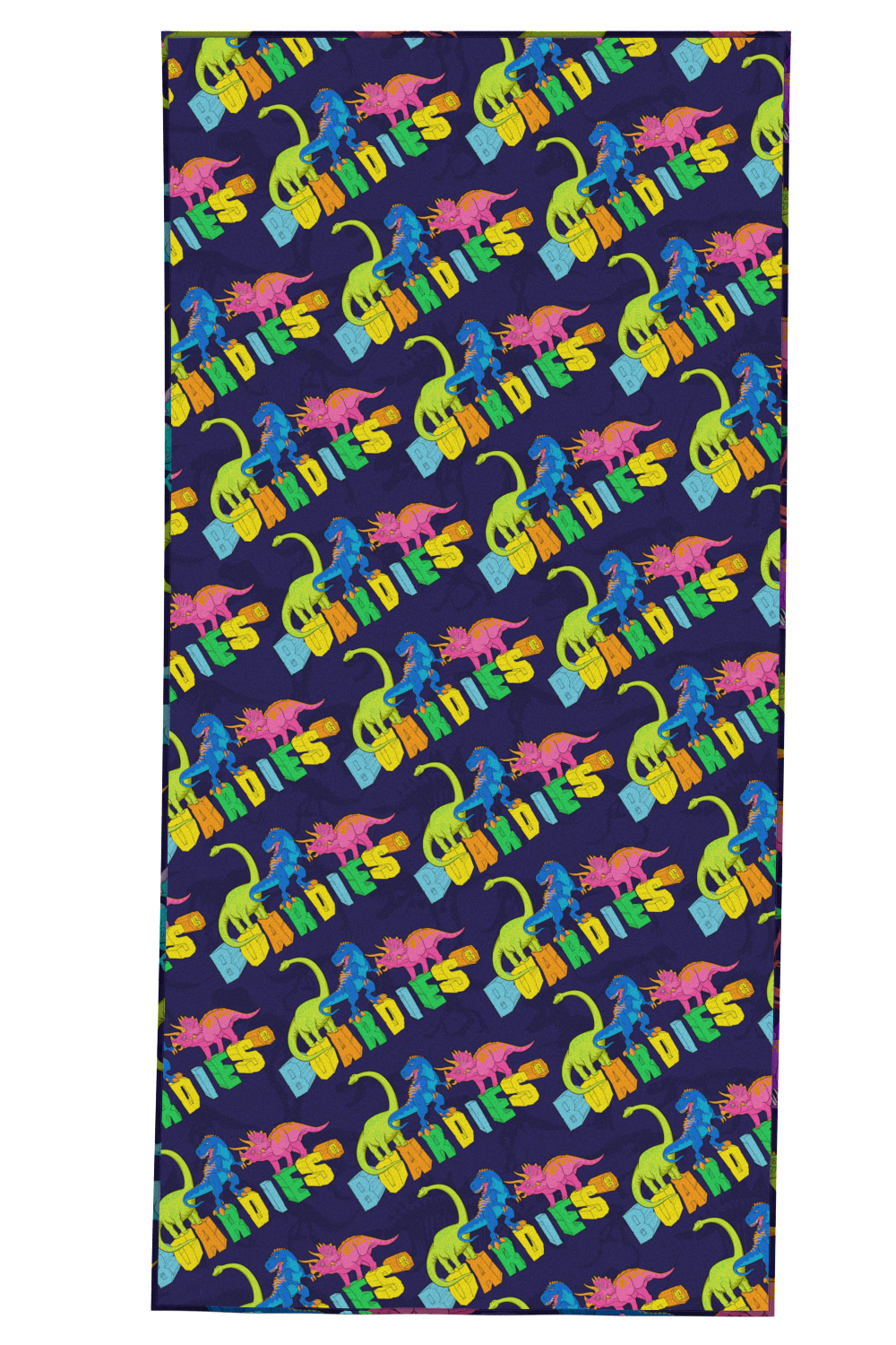 Vibrant Dino Towel